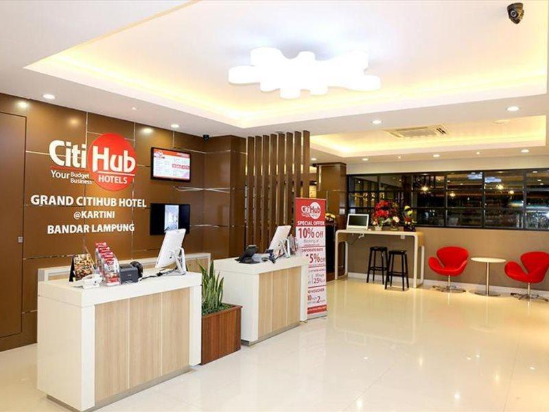 Grand Citihub Hotel @Kartini Bandar Lampung Esterno foto
